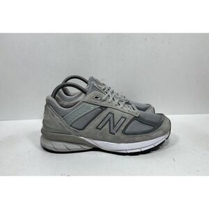 New Balance 990v5 Made In USA Castlerock Grey Athletic Sneakers Womens Sz 7 2E